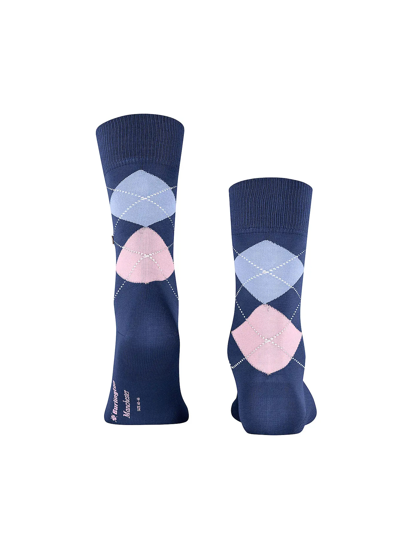 BURLINGTON | Herren Socken 40-46 MANCHESTER beige | blau